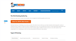 Desktop Screenshot of hostratings.com