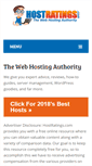 Mobile Screenshot of hostratings.com